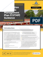 Construction Site Traffic Management Plan (CSTMP) Guidance: Top Tip