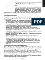 Temporary Traffic Control General Guidelines: Individual Responsibilities