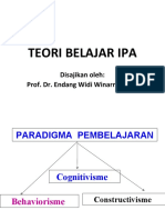 Teori-Teori Belajar IPA (III)