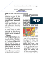 Identifikasi Zona Prospek Mineral Logam Menggunakan Metode Induksi Polarisasi Daerah Fatunisuan Kecamatan Miomaffo Barat Nusa Tenggara Timur