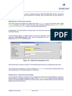 Maintenance of Document Records: End - Date Status Status - Date Signature - Date Status