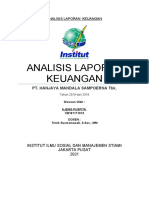 Tugas Analisis Laporan Keuangan PT Hanjaya Mandala Sampoerna Tbk. (Ajeng Puspita)