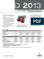 For Mobile Machinery 74.9 - 243 KW - 100 - 325.9 HP at 2100 - 2300 Min - RPM Eu Stage Iiia / Us Epa Tier 3