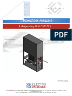 Technical Manual: Refrigerating Unit C101721