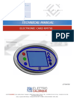 Technical Manual: Electronic Card Rm750
