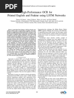 High-Performance OCR For Printed English and Fraktur Using LSTM Networks