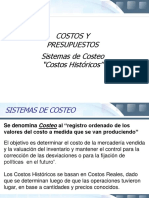 Sistemas de Costeo Histrico 1