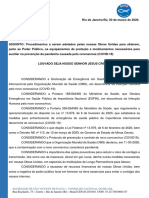 Circular 021 - Procedimentos a serem adotados pelas nossas Obras Unidas - Petição