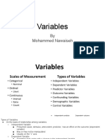 Variables - Original
