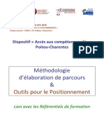 Methodologie Elaboration Parcours Outils Positionnement PDF