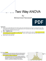 Two Way ANOVA