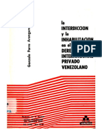 interdiccion y la inhabilitacion cc venezolano