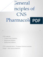 Lecture 10 General Principles of CNS Pharmacology