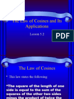 The Law of Cosines and Its Applications