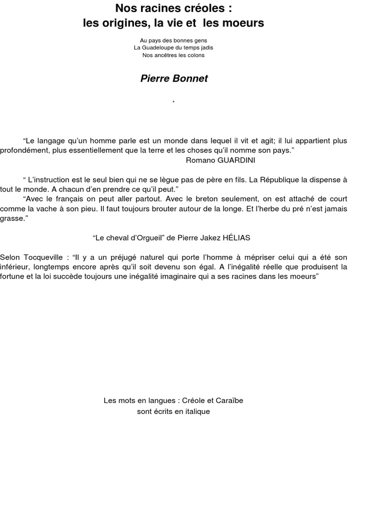 Glossaire Pdf Banane Esclavage