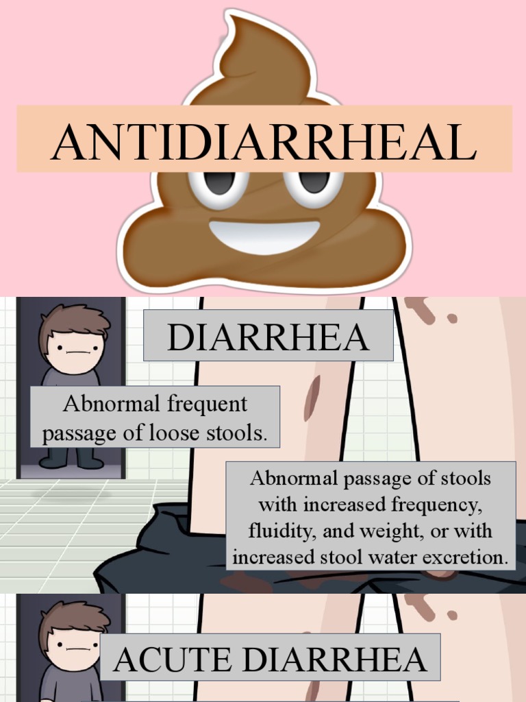 Laxatives and AntiDiarrheal PDF Constipation Diarrhea