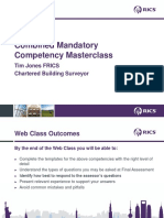 Combined Mandatory Competency Masterclass