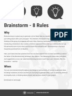Brainstorm - 8 Rules