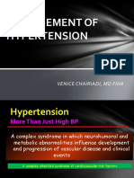 Management of Hypertension: Venice Chairiadi, MD Fiha