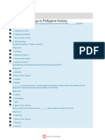 Readings Answer Key