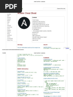 Ansible Cheat Sheet - Mrxpalmeiras