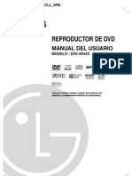 Manual DVD LG DK8944