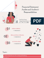 Audit - Kelompok 1 Financial Statement Audits and Auditor Responsibilities