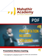Presentation Mastery Proposal Package