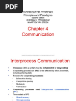 Communication: Distributed Systems Principles and Paradigms