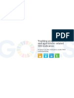 Tracking Progress On Food and Agriculture-Related SDG Indicators
