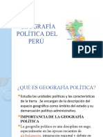 Geografía Política Del Perú