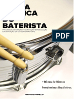 Livro - A Vida Prática Do Baterista em Processos de Gravação Heráclito Dornelles Ano 2013