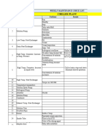 Chiller Plant: S.No Hydrogen Part Problems Results 1