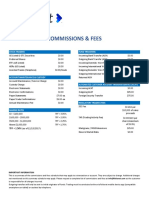 Commissions & Fees: Fund Transfers Stock Trading