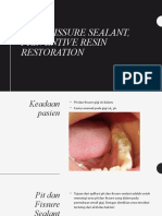 Pit & Fissure Sealant, Preventive Resin Restorationcds