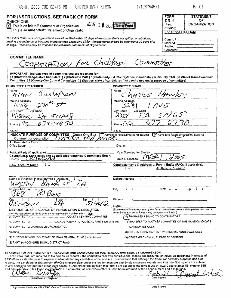 A o ' ST: For Instructions, See Back of Form | PDF | Political Action ...