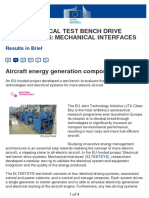 Electrical Test Bench Drive Systems: Mechanical Interfaces: Results in Brief
