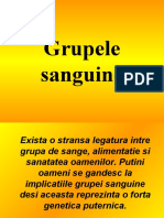 Grupele Sanguine