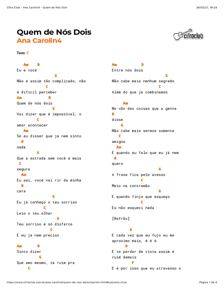 Eu To Apaixonado - (letra da música) - Pamela - Cifra Club