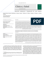 Análisis Funcional en Evaluación Conductual y Formulación de Casos Clínicos