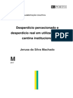 Desperdício Percecionado