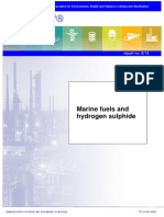 Marine Fuels and Hydrogen Sulphide: Report No. 8/13