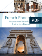 FSI - French Phonology - Instructor's Manual