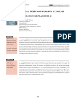 Bioética, Derechos Humanos y Covid 19