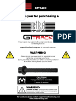 Thank-You For Purchasing A: Gttrack