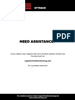 Need Assistance?: Gttrack