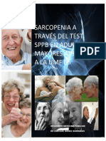 Sarcopenia en adultos mayores a través del SPPB