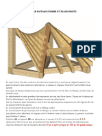23 - Faîtage Courbe Et Plans Droits