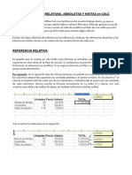 Resumen Referencias Absolutas, Relativas y Mixtas