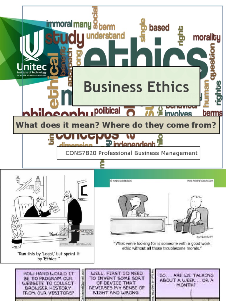 ! 2.1.1. Business Ethics 2017 | PDF | Ethical Theories | Morality
